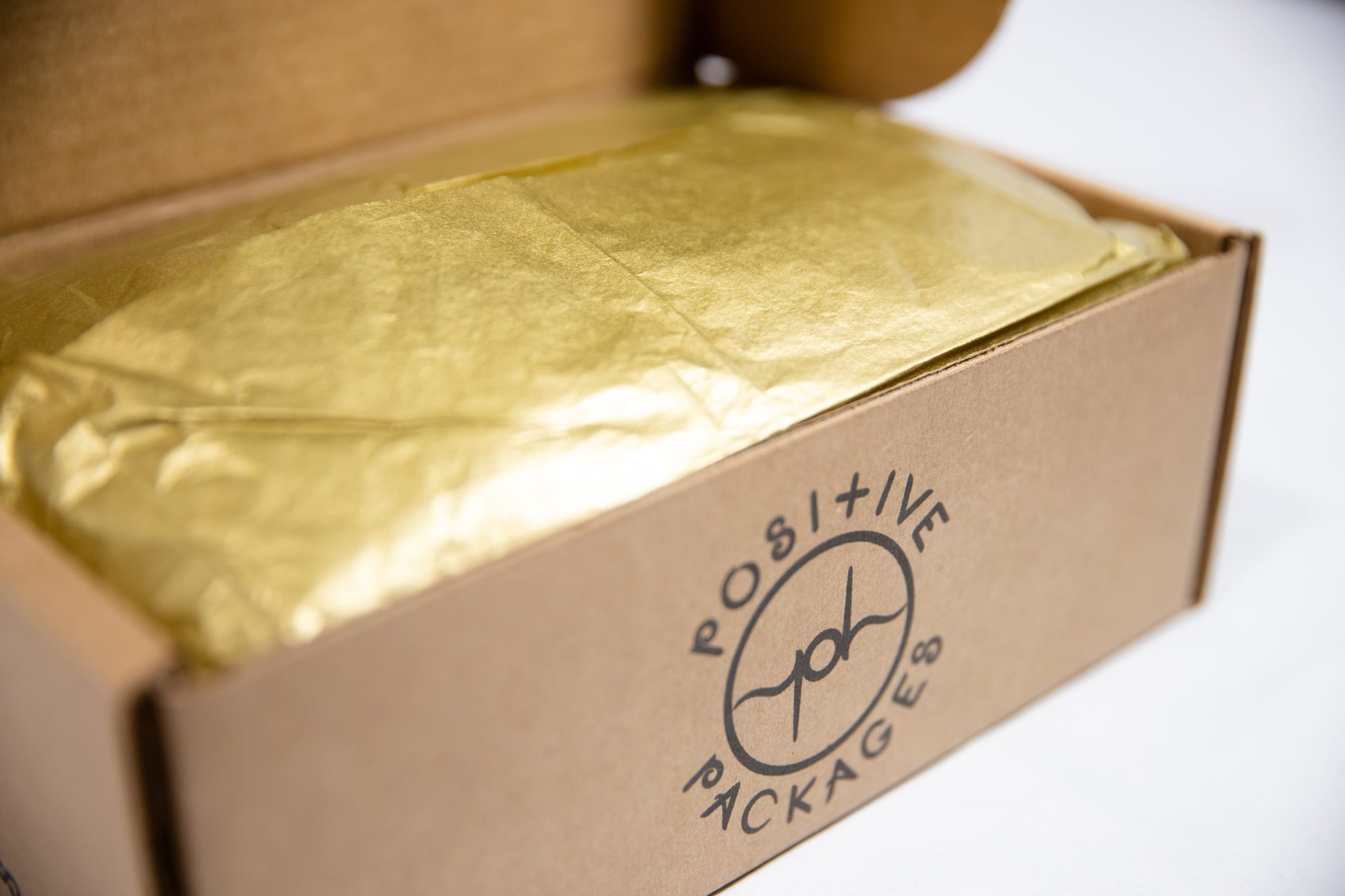 Every Positive Package is wrapped in gold, reminding us that we are valuable!